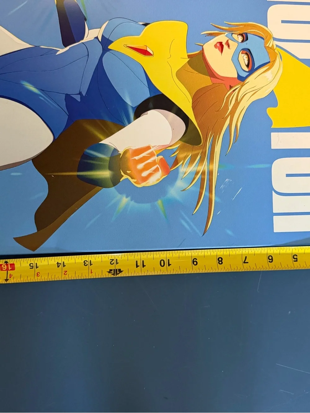 Displate Special Order 12x17” Metal Dispatch Superhero Sign